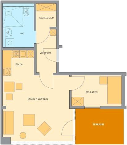 St. Johannes Appartement 4.1